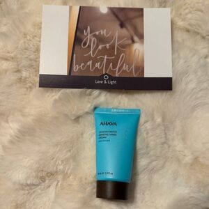 NEW•AHAVA Deadsea Water Mineral Hand Cream- Sea-Kissed